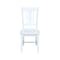 International Concepts Set of 2 San Remo Splatback Chairs, White C08-10P - alternate 2